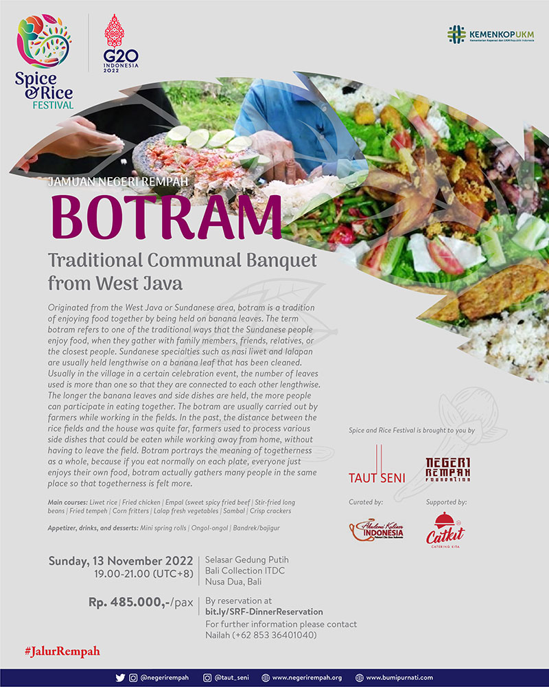 spice & rice fest 02 Jamuan Negeri Rempah 03 Botram